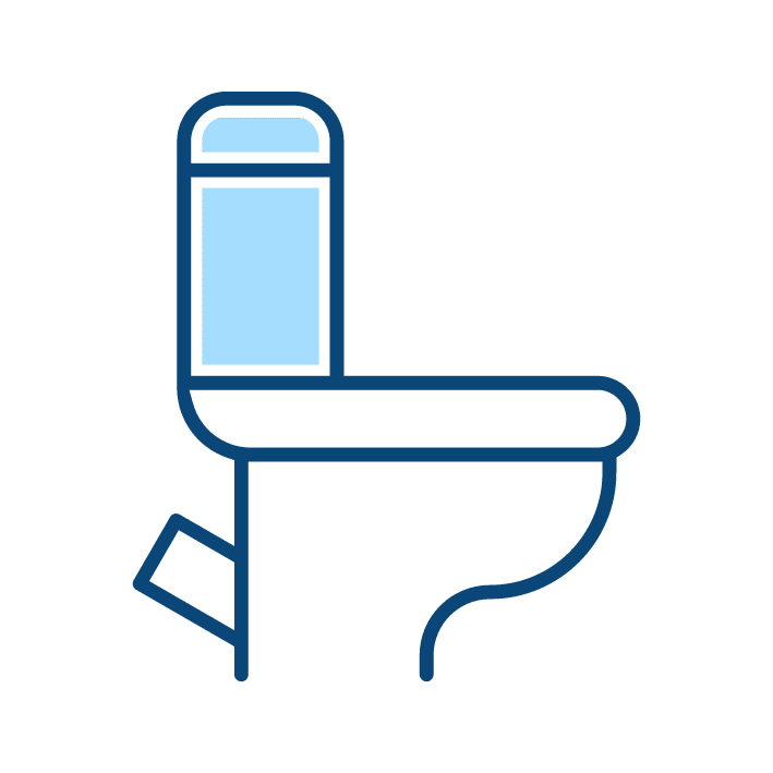 Hot water repair icon
