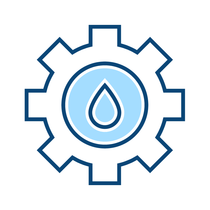 Emergency plumbing support icon