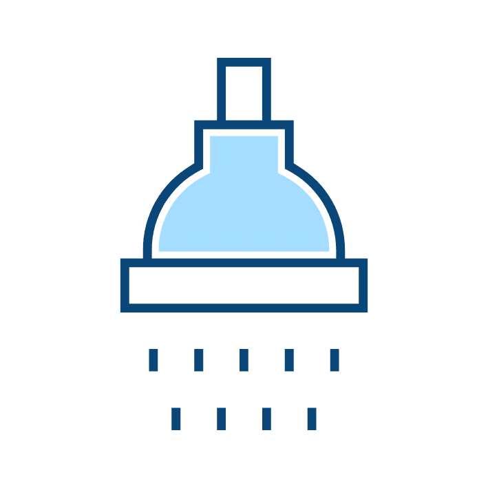 Fast response plumbing icon