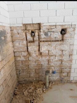 bathroom plumbing